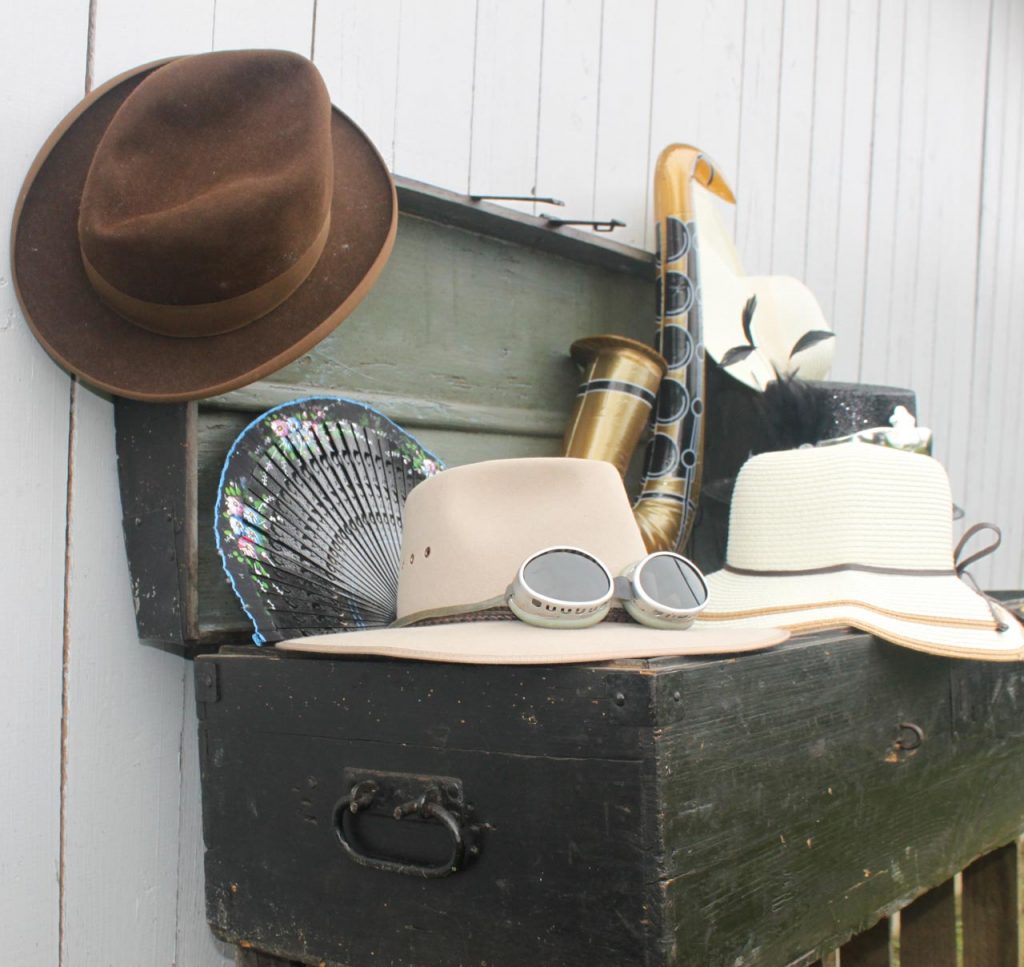 Fotobox Requisiten Accessoires Holztruhe